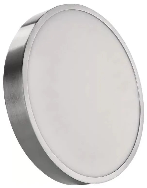 Plafonieră LED/28,5W/230V 3000/3500/4000K d. 30 cm crom