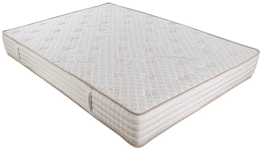 Saltea premium organic cotton pocket memory 7 zone de confort, 140x200 cm