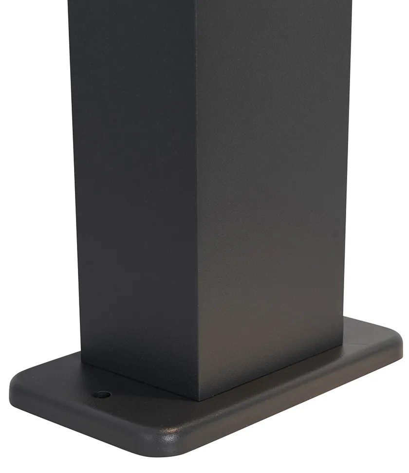 Lampă de podea industrială pentru exterior gri închis 30 cm IP44 - Baleno