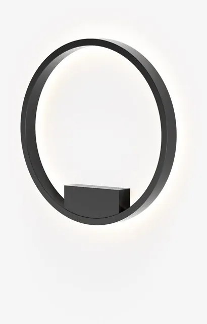 Aplica design modern LED Rim 40cm negru