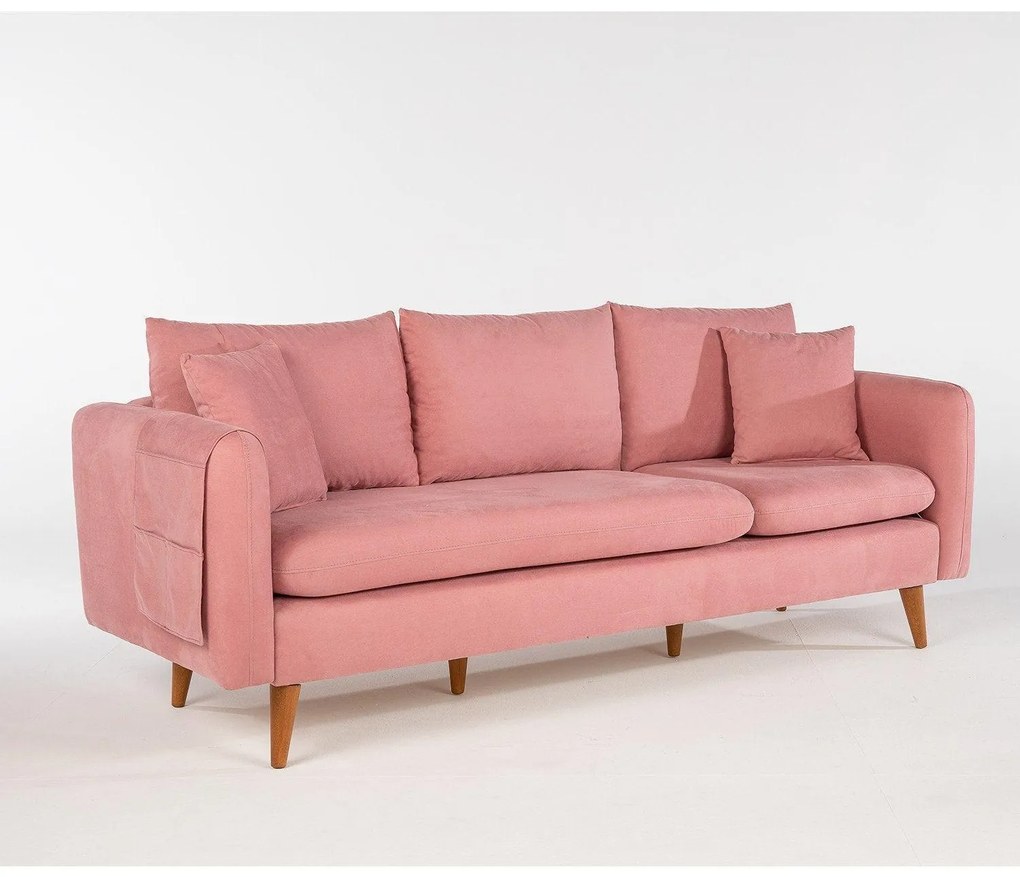 Canapea Fixa cu 3 locuri Eftal, 215 x 91 x 85 cm