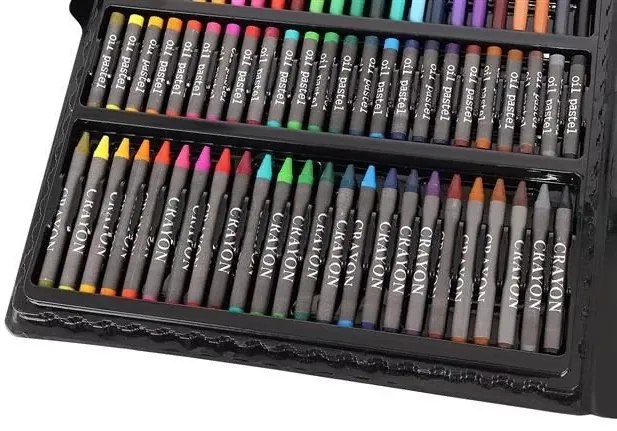Kit de artă creativă într-o servietă practică - 168 buc - MAALEO