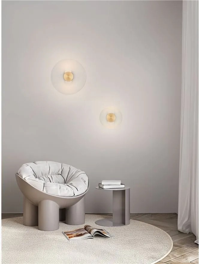 Aplica de perete LED decorativa VETRIO
