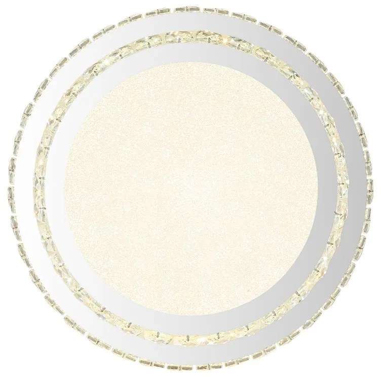 Lustra aplicata, Cristale K5, LED CCT, Telecomanda KLARA 40cm 68157-38 GL
