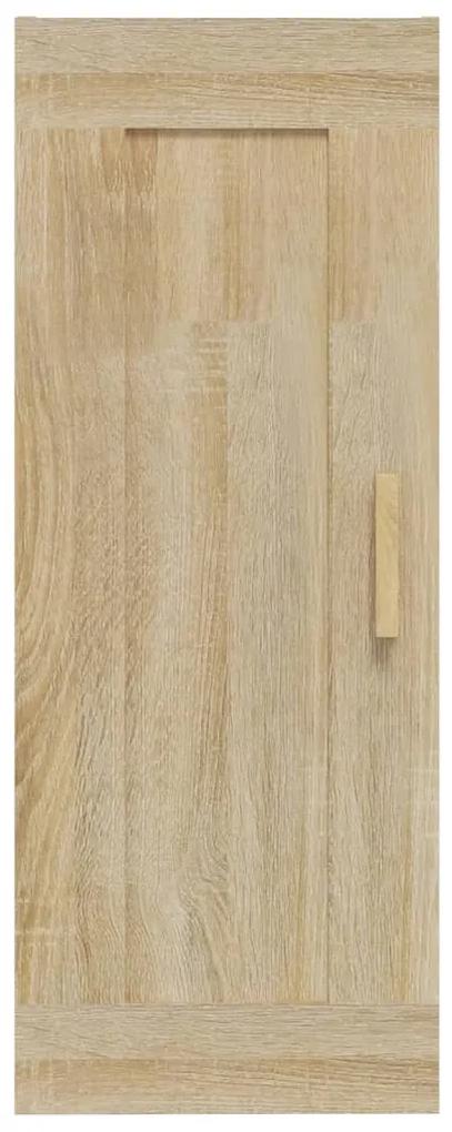 Dulap de perete, stejar sonoma, 35x34x90 cm, lemn compozit Stejar sonoma
