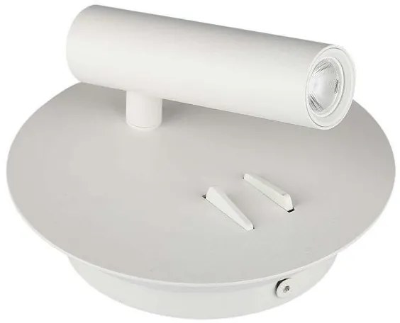 Aplică LED/3W/230V + LED/6W/230V 3000K alb