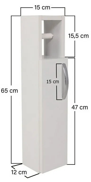 Dulap pentru baie Star White