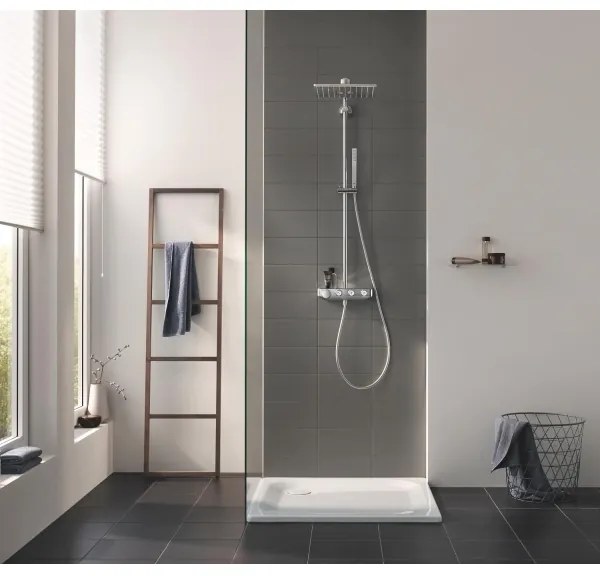 GROHE 26508000 - Sistem de duș EUPHORIA SMARTCONTROL 310 CUBE, crom lucios