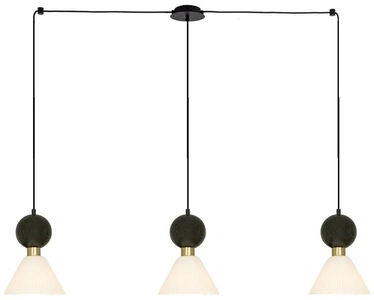 Lustra cu 3 Pendule design decorativ modern Ember I