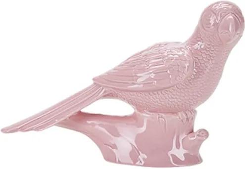 Statuetă decorativă din ceramică Miss Étoile, roz