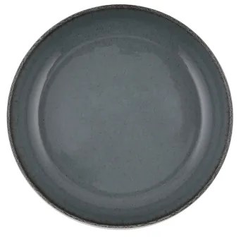 Set de masă 16 piese gri/porțelan