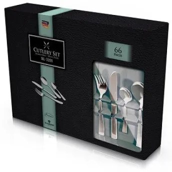 Set tacamuri inox 66 piese Blaumann BL 3201