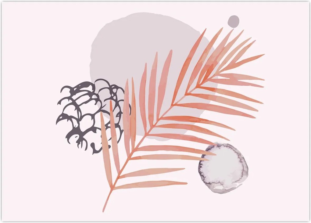 Tablou - Minimalism violet N⁰3 (70x50 cm)