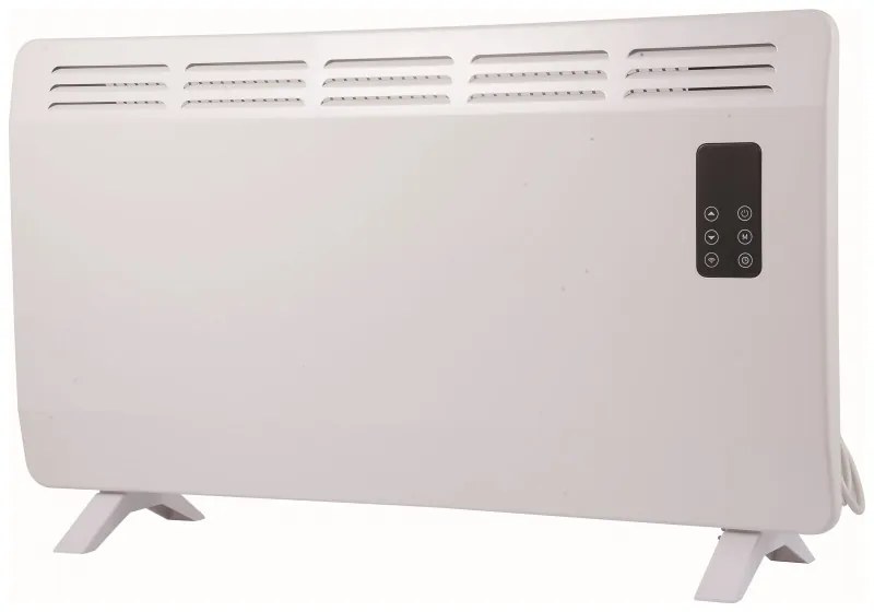 Convector electric Oliver Voltz OV51974D, 2400W, Telecomanda, Wi-Fi, Aplicatie Tuya, Alb