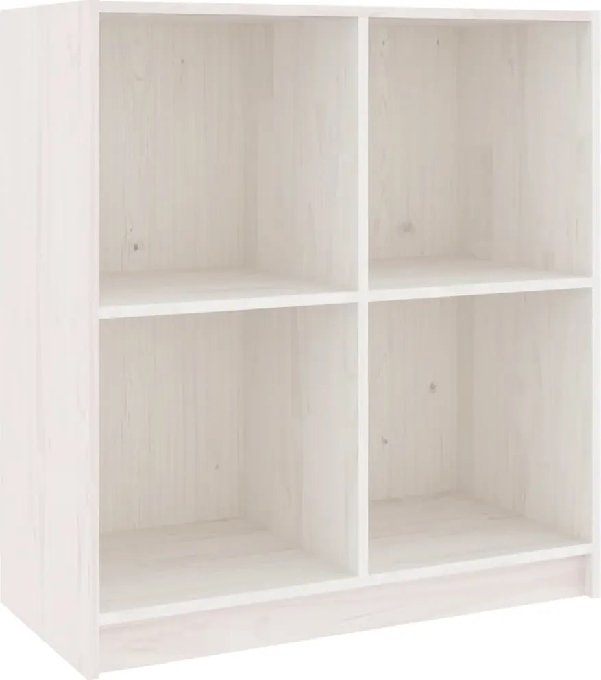 vidaXL Servantă, alb, 70x33x76 cm, lemn de pin