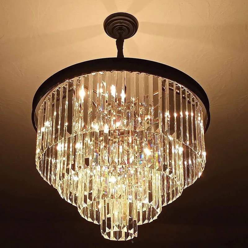 Candelabru Cristal, Elit's Pearl, 60cm, 10xE27
