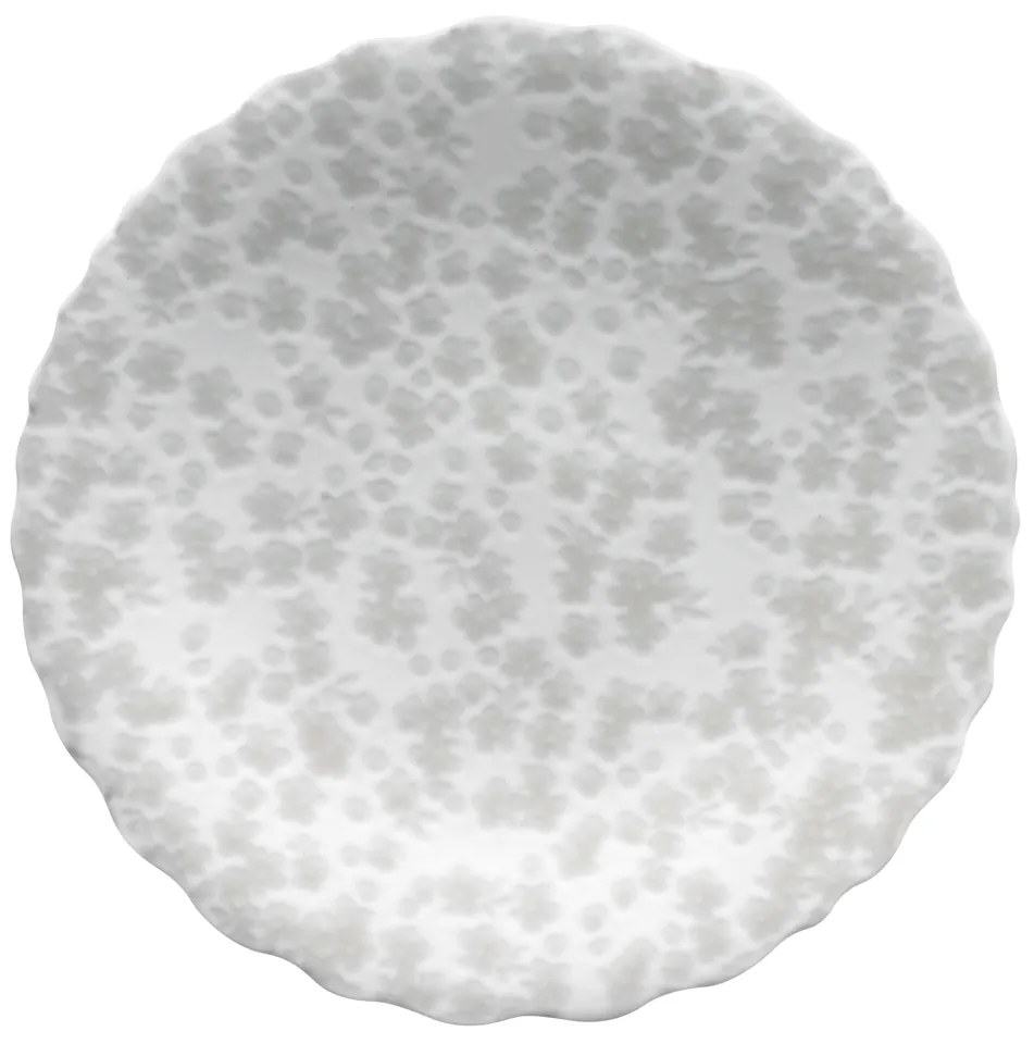 Farfurie gri 21 cm Colectia Slåpeblom - Wik & Walsøe