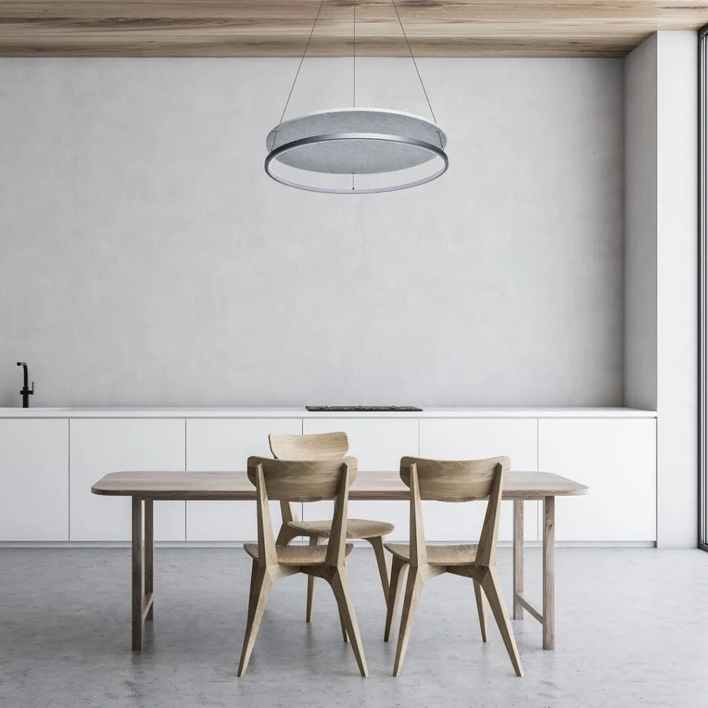 Lustra LED suspendata stil circular Farenzo