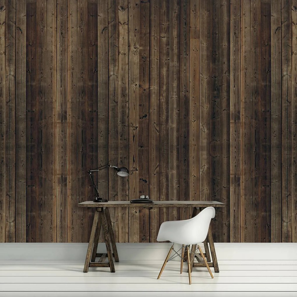 Fototapet - Textura - scănduri de lemn (152,5x104 cm)