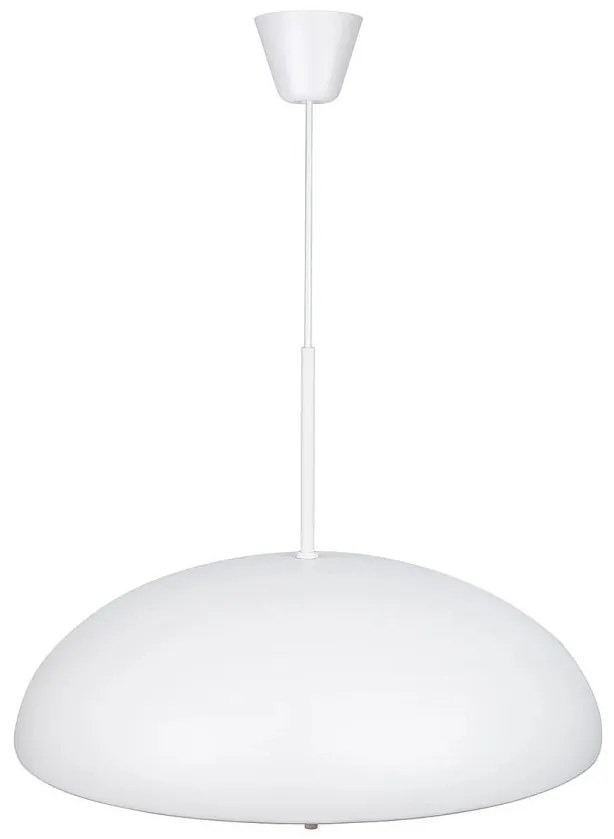 Pendul design modern Versale alb 49,5cm