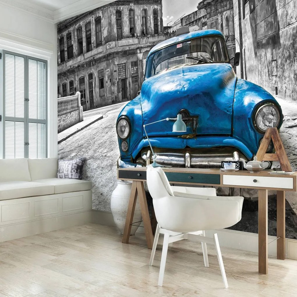 Fototapet - Mașină Vintage Cubaneză (152,5x104 cm)