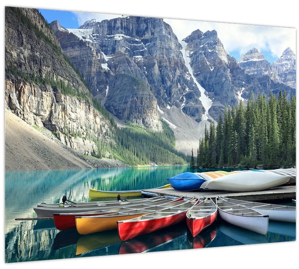 Tablou - Moraine Lake (70x50 cm)