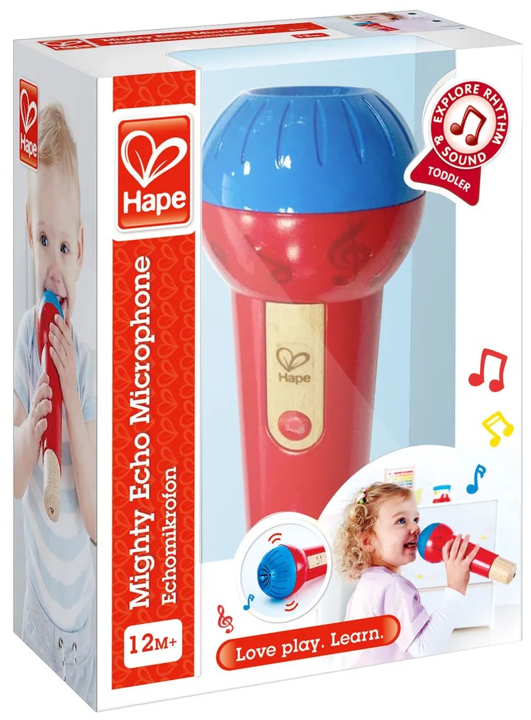 Hape Baby Microfon Mighty Echo, 21,8 x 8 cm