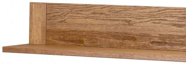 Velvet 35 Raft Suspendat Cu Iluminare 161 X 24 X 25 Stejar Rustic