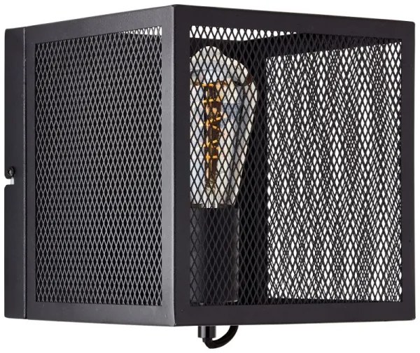 Aplică Brilliant MAZE 1xE27/40W/230V negru