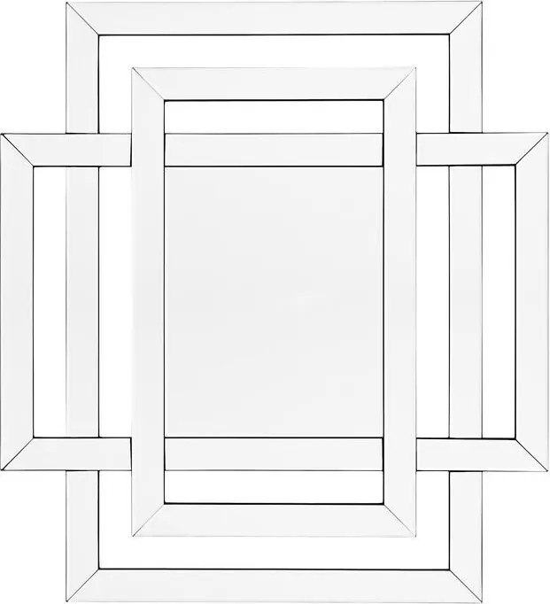 Oglinda decorativa eleganta, 100x110cm Mortimer 108724 HZ
