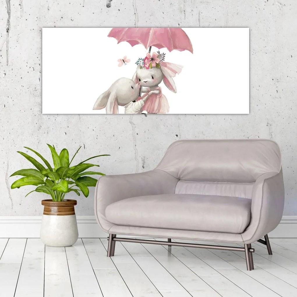 Tablou - Animăluț în acuarelă N⁰3 (120x50 cm)