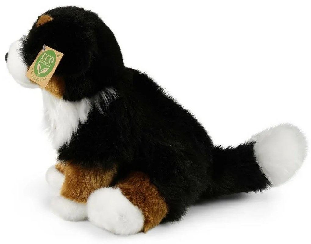 Jucărie pluș Rappa câine Bernese Mountain Dog 28 cm ECO - FRIENDLY