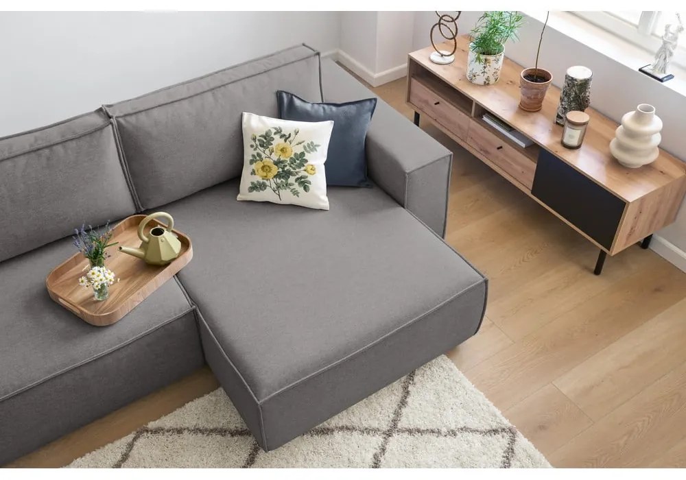 Colțar gri extensibil (cu colț variabil) Nihad – Bobochic Paris