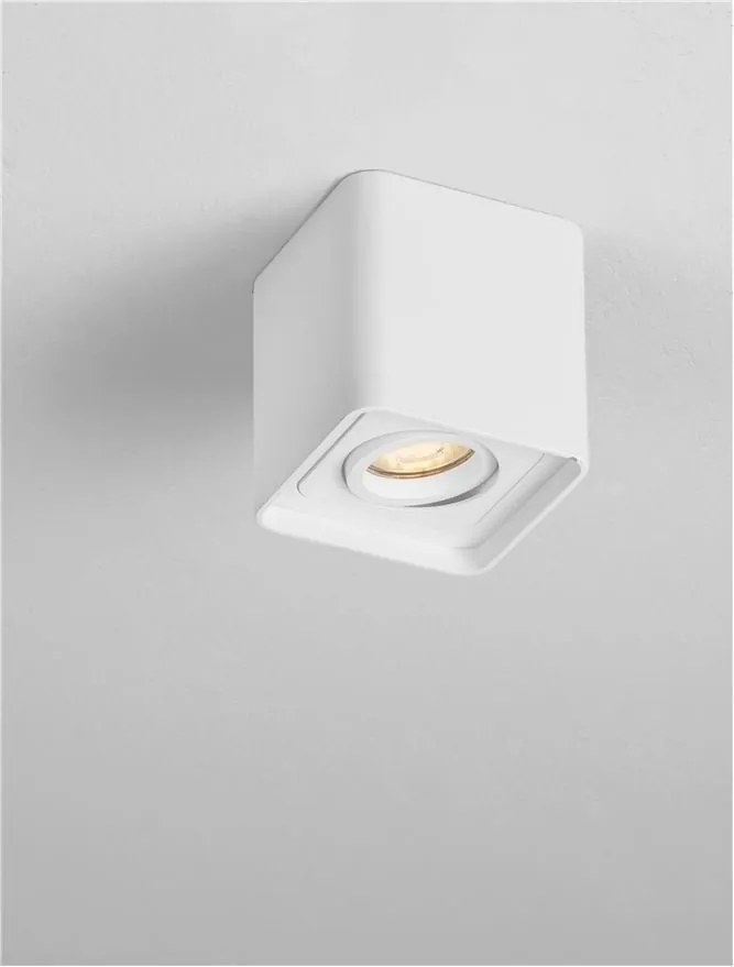 Spot aplicat design minimalist MONIQUE alb