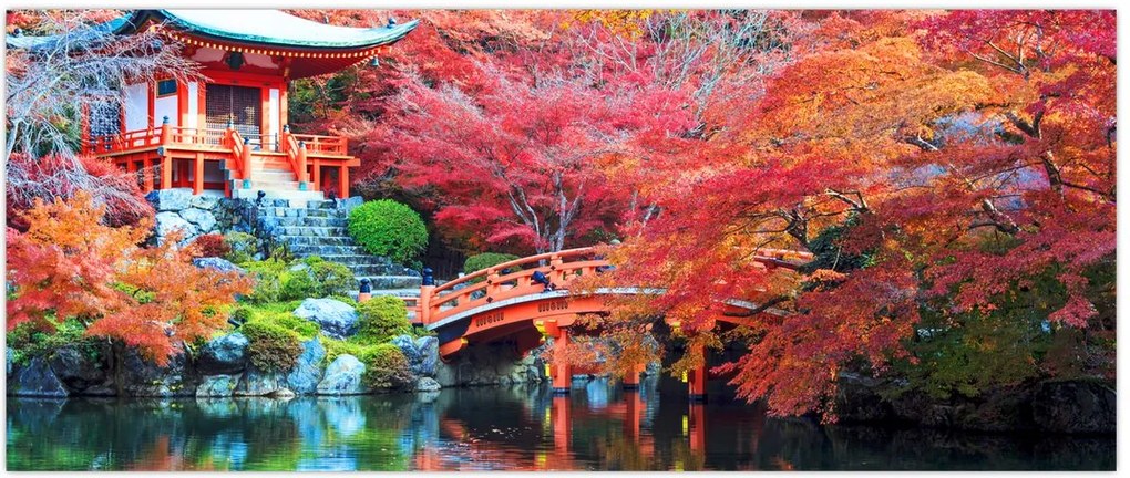 Tablou - Peisaj oriental (120x50 cm)