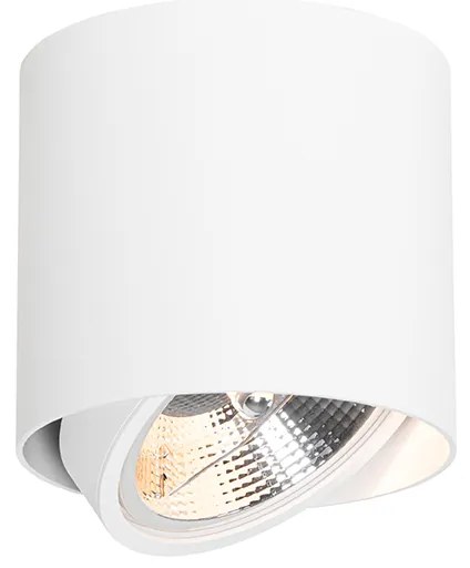 Spot inteligent alb, montat la suprafață, rotativ și înclinabil, cu Wifi GU10 111mm - Impact