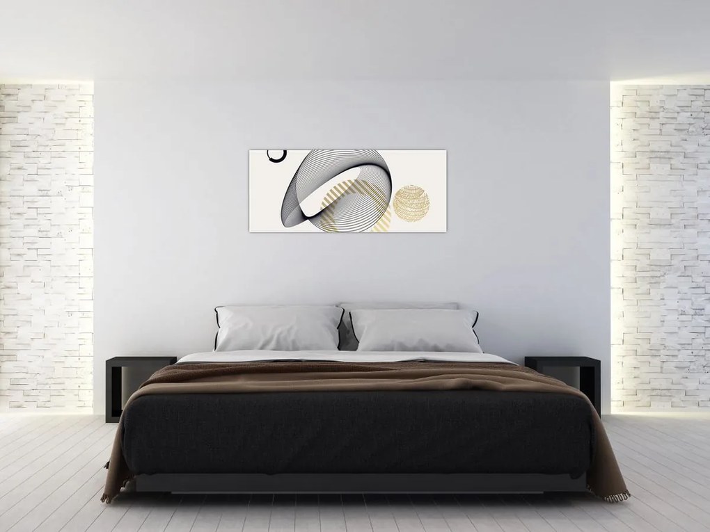 Tablou - Forme geometrice N⁰3 (120x50 cm)