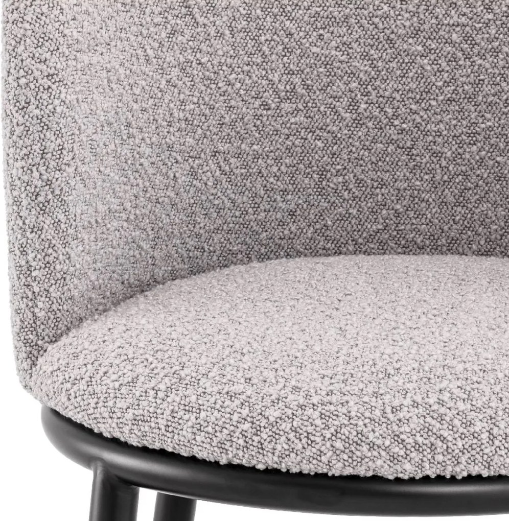 Set de 2 scaune LUX Filmore Boucle gri