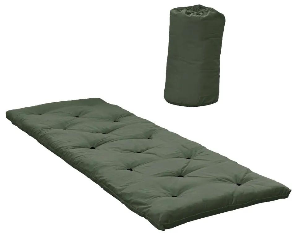 Saltea pentru oaspeți Karup Design Bed In A Bag Olive Green, 70 x 190 cm