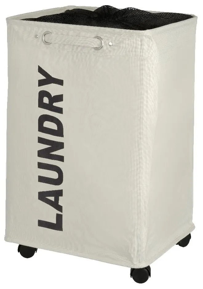 Coș de rufe Wenko Quadro, bej, 79,2 l