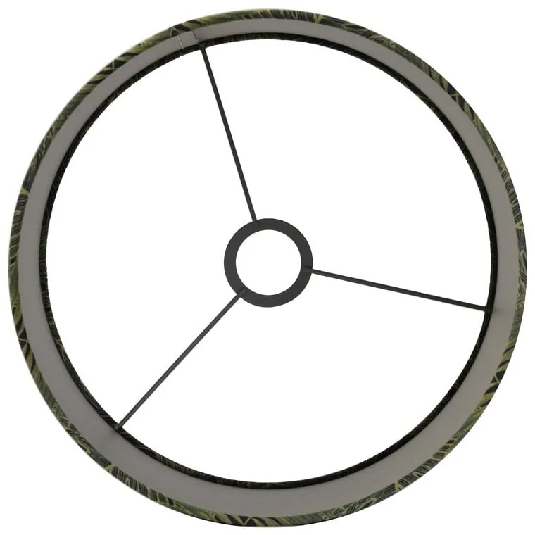 Abajur verde închis ø 40 cm Amazone – Light &amp; Living