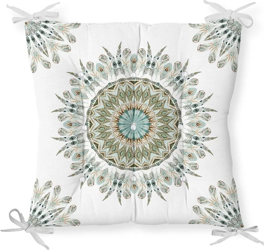 Pernă pentru scaun Minimalist Cushion Covers Ethnic Boho Mandala, 40 x 40 cm