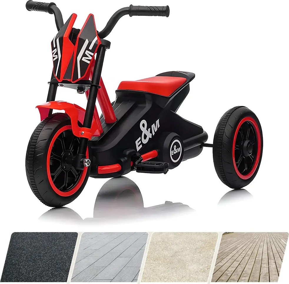 Tricicletă pentru copii roșie