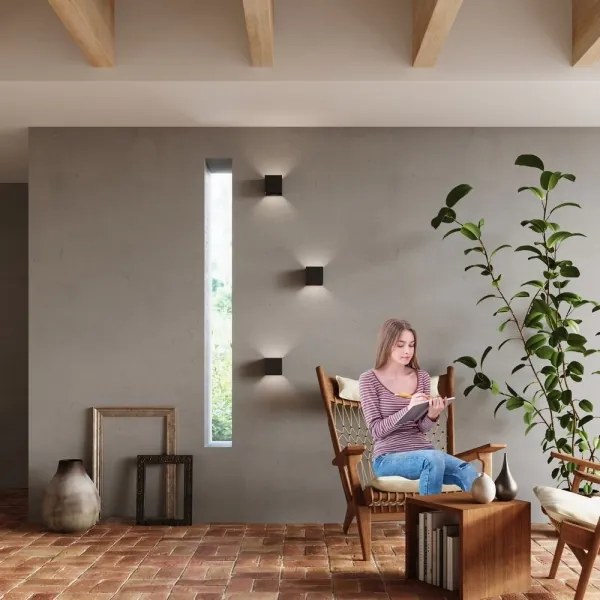 Aplică perete exterior LED LUCA LED/6W/230V IP54