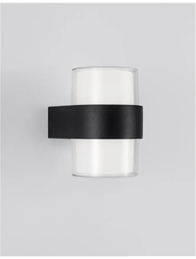 Aplica LED moderna de exterior cu iluminat ambiental Up / Down IP65 DARF II