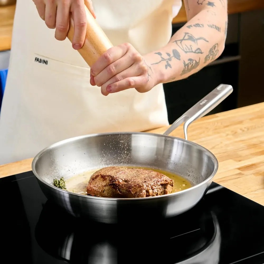 Tigaie din oțel inoxidabil ø 30 cm Lucca 3.0 – FABINI