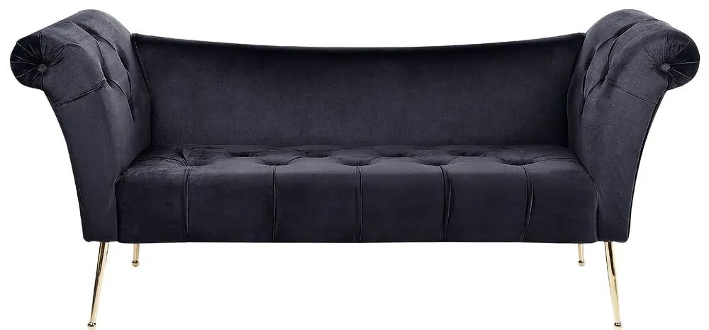 Divan/ Șezlong Nanza (negru). 1081632