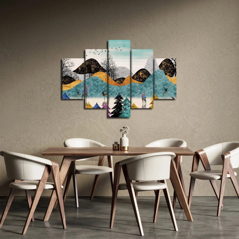 Tablou fgrafic cu cebi (150x105 cm)