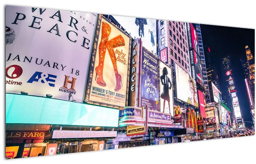 Tablou - New York Theather District (120x50 cm)