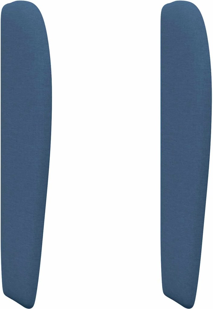 vidaXL Ureche pentru Tăblie albastru 80 x 23 x 6 cm țesătură